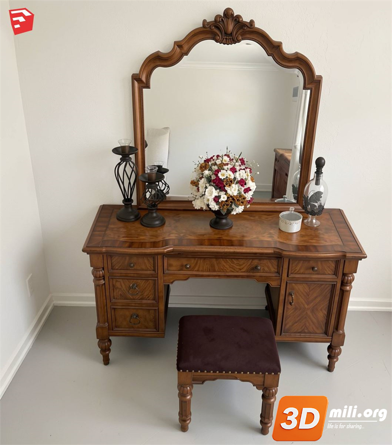 Dressing Table Skp Files 
